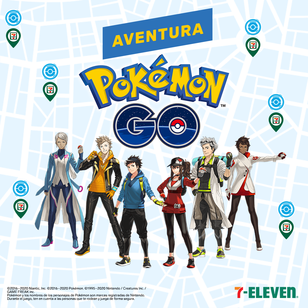Aventura Pokémon GO en 7-Eleven Aventura Pokémon GO en 7-Eleven