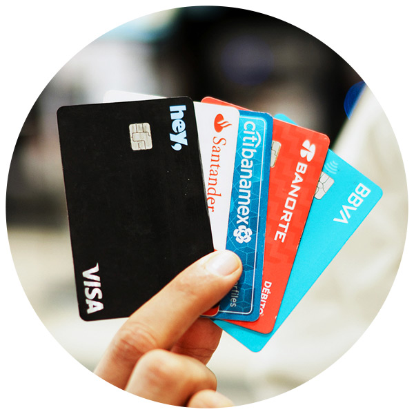 Depósitos y pagos a cuentas de banco