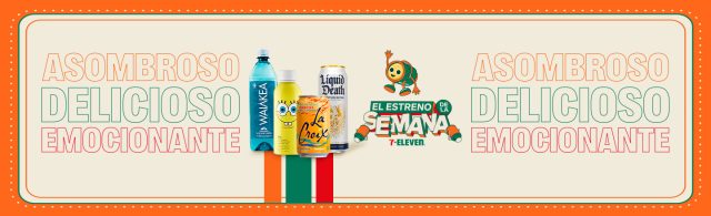 Innovaciones para calmar tu sed.